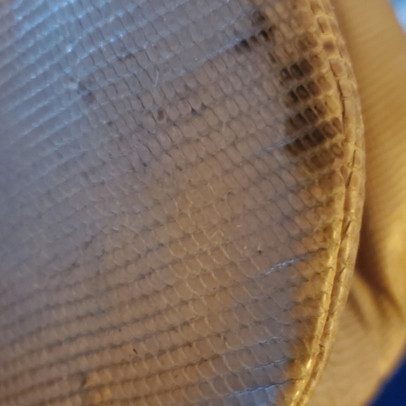 Lizard Skin taupe bag - Picture 14 of 16